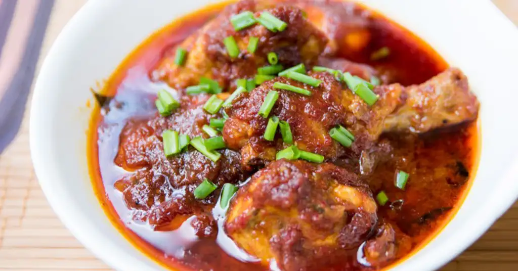 Ayam Pencen Masak Merah