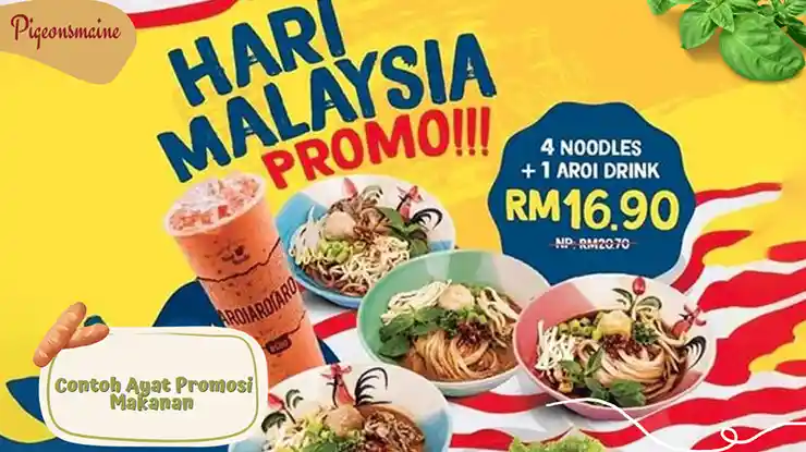 Contoh Ayat Promosi Makanan