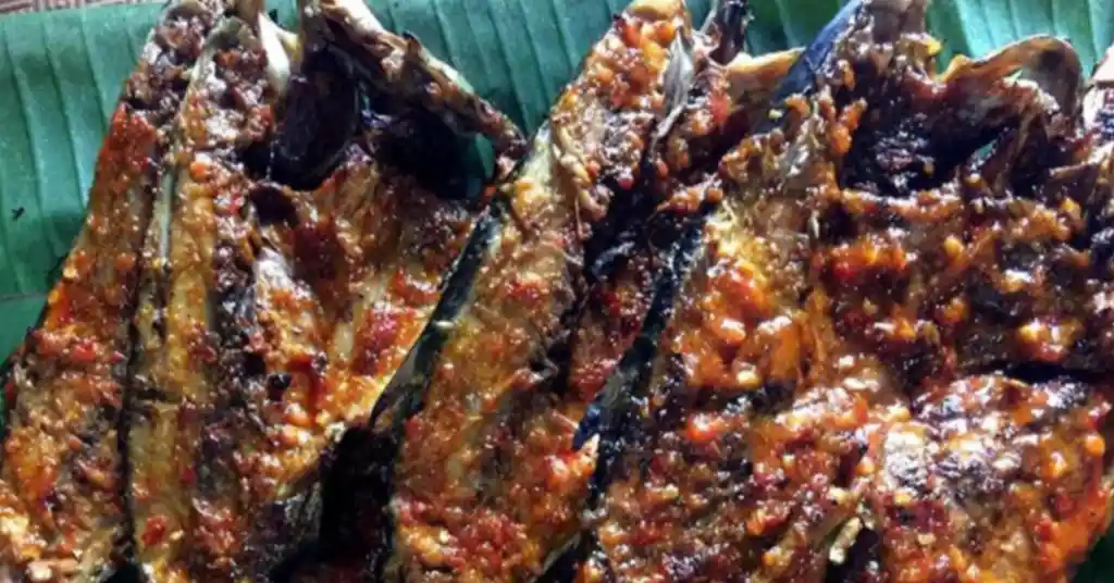 Ikan Cencaru Bakar