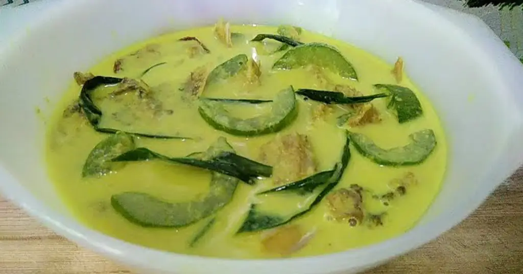 Sayur Lemak Timun Batang