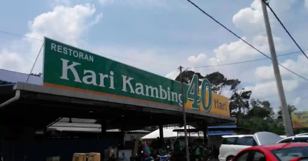 Lokasi dan Waktu Operasi Kari Kambing 40 Hari