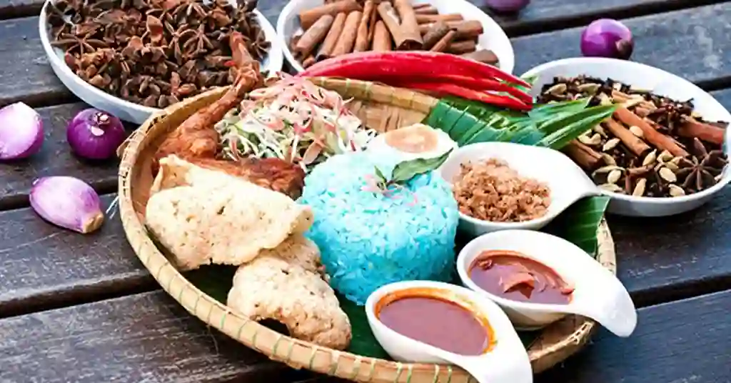 Nasi Kerabu Malaysia