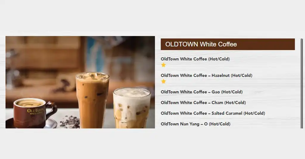 OldTown White Coffee