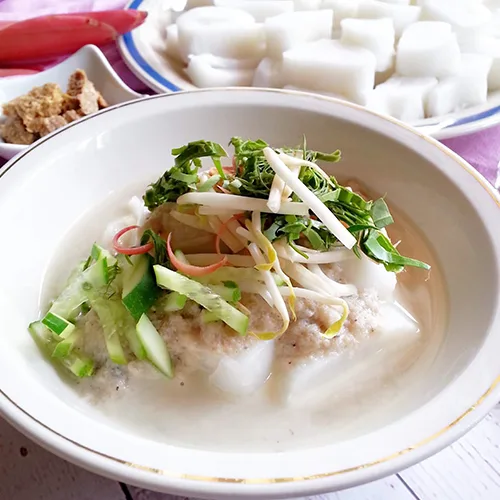 Resepi Laksa Lemak Kelantan yang Lazat dan Asli