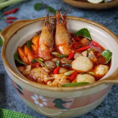 Resepi Tomyam Udang Simpel Ala Thai