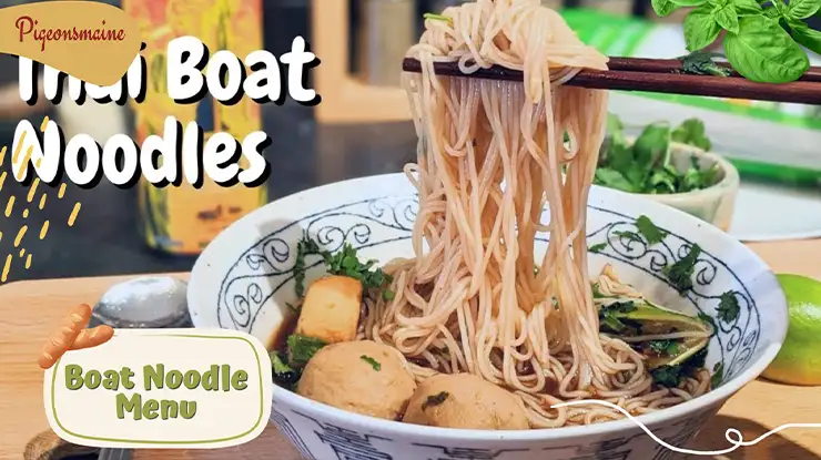 Boat Noodle Menu