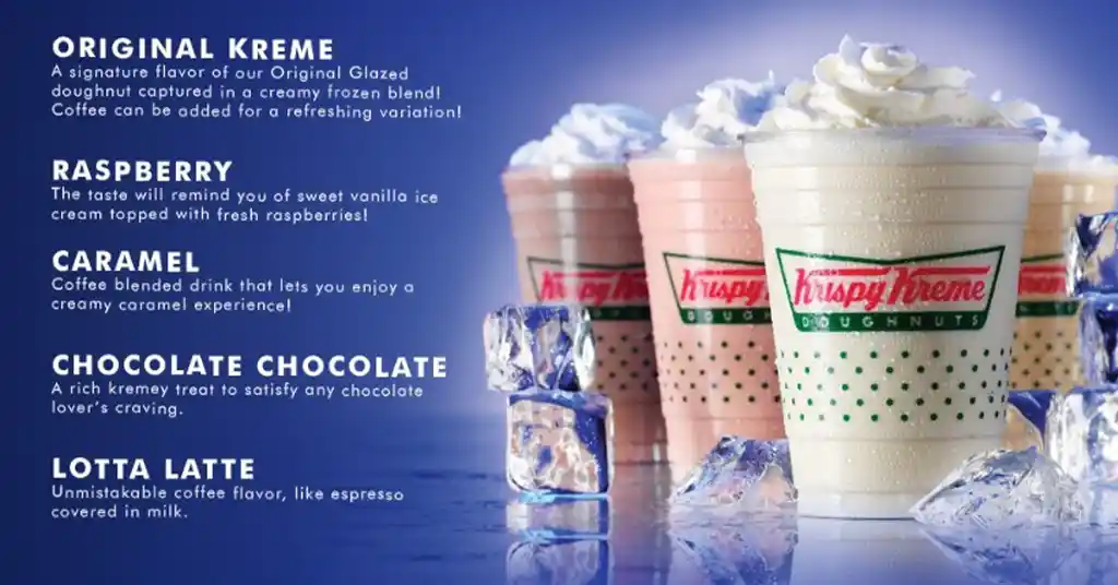 Krispy Kreme Chillers Prices