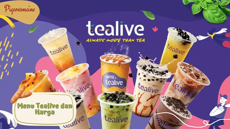 Menu Tealive dan Harga