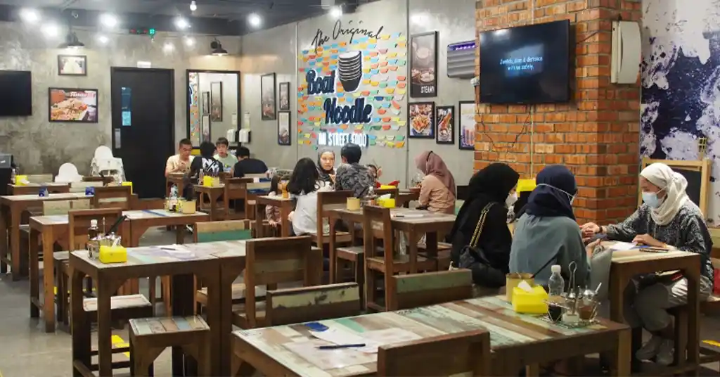 Pengalaman Dine In dan Penghantaran di Boat Noodle Melawati Mall