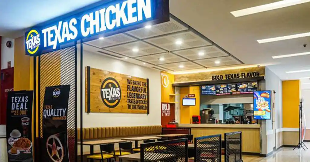 Pilihan Penghantaran dan Tempahan Online di Texas Chicken Melawati Mall