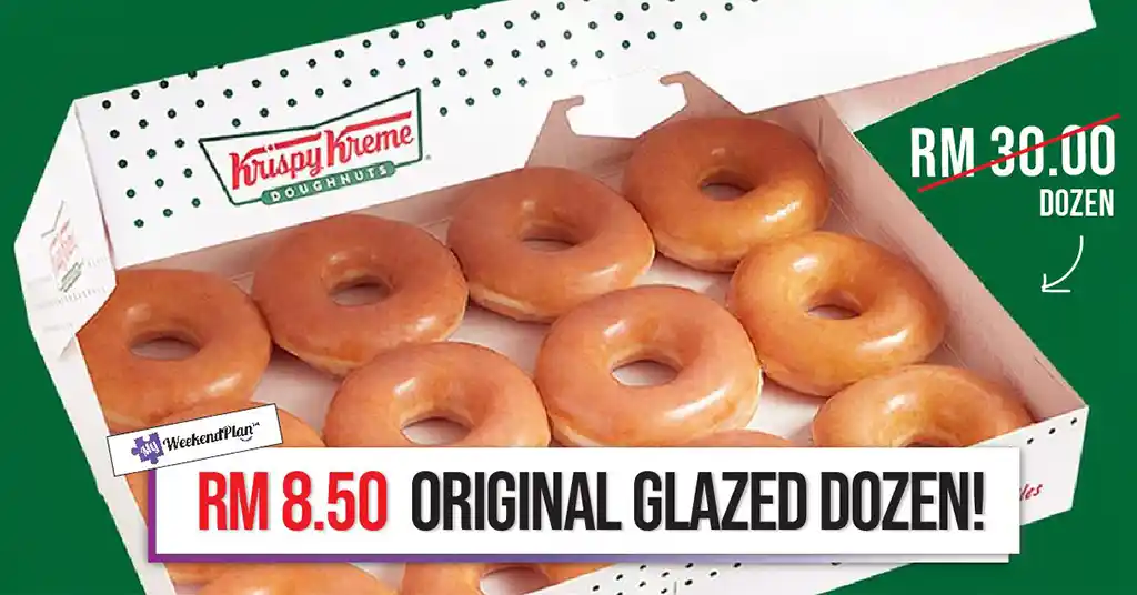 Promosi Istimewa di Krispy Kreme Rimbayu