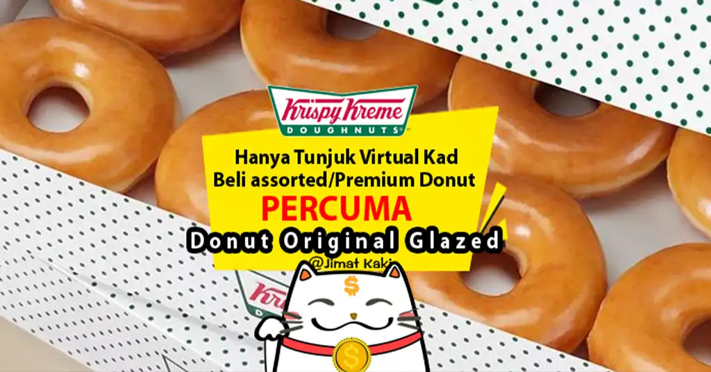 Promosi Terkini di Krispy Kreme MyTown