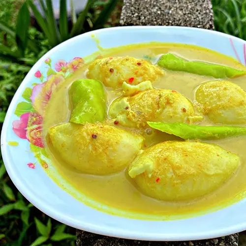 Resepi Gulai Telur Itik Paling Simple