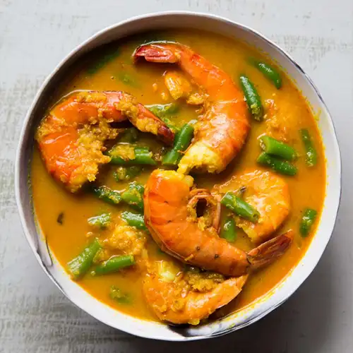 Resepi Gulai Udang Kelantan Simple, Wajib Cuba!