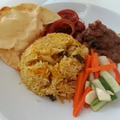 Resepi Nasi Beriani Kambing Simple, Mesti Cuba!